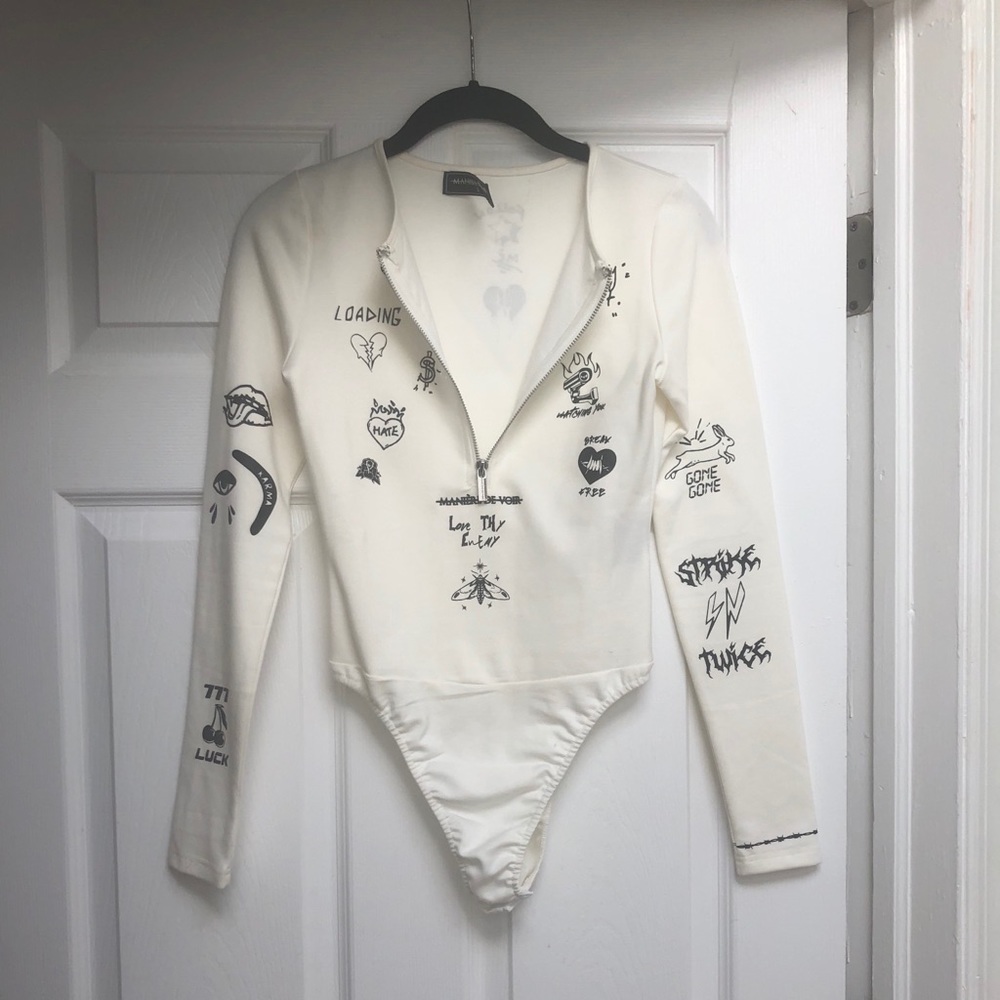 Maniere de voir bodysuit size uk 8